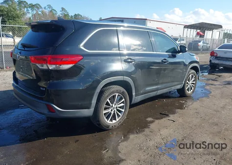 2019 Toyota Highlander Xle from USA, damaged, VIN 5TDKZRFHXKS553691